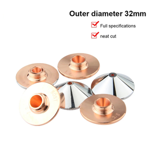 Faserlaser-Schneidkopf, Durchmesser 32 mm, plus CNC-Schweißmaschine, Düse, Einzel- und Doppelschicht, Durchmesser 0,8–6,0, Gewinde 14 mm