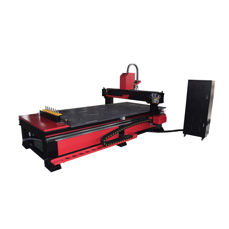 Linearer ATC-CNC-Fräser für Holzmöbel mit automatischem Werkzeugwechsler